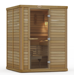 3-4 PERSON HOME SAUNA – MODEL 1616RL SPRUCE
