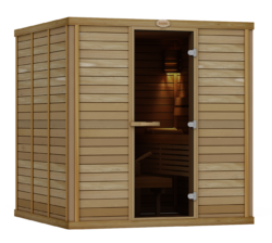 6 PERSON HOME SAUNA – MODEL 2020MD CEDAR