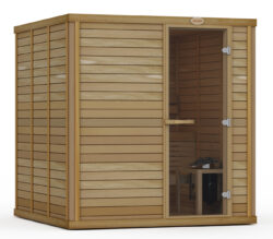 6 PERSON HOME SAUNA – MODEL 2020RL CEDAR