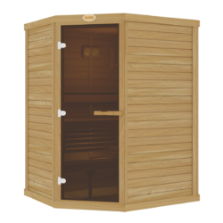 2-3 PERSON HOME SAUNA – MODEL 1416LSC CEDAR CORNER