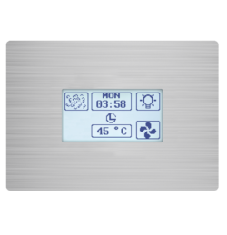 INTERFACE - STAINLESS STEEL for STEAM ROOMS and STEAM SHOWERS SAWO STP-INFACE-SST