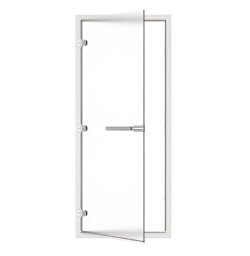 STEAM ROOM DOOR for STEAM ROOMS & STEAM SHOWERS FROSTED GLASS LEFT OPENING SAWO