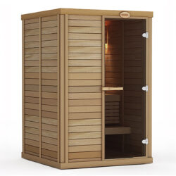 2 PERSON HOME SAUNA – MODEL 1414RS CEDAR